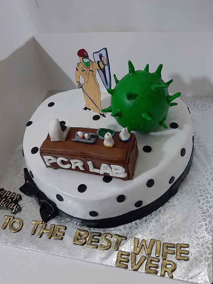 Coronavirus Cake