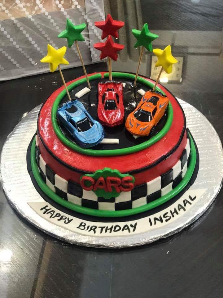A Fun Father's Day Cake Car Gift