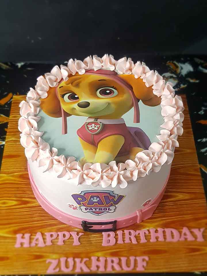 Paw Cake for girl in your town