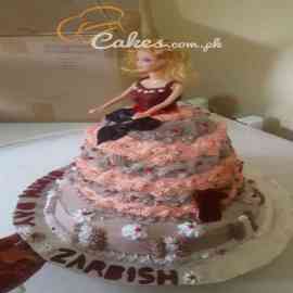 Barbie cake