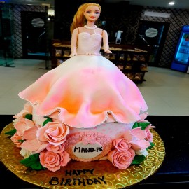 barbie mermaid cake