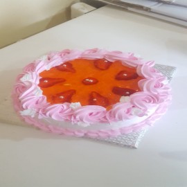 Strawberry Jelly Cake