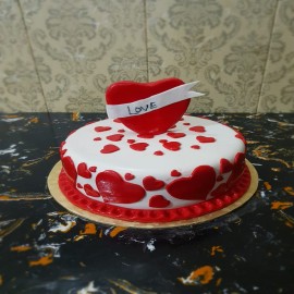 Small Heart Cake