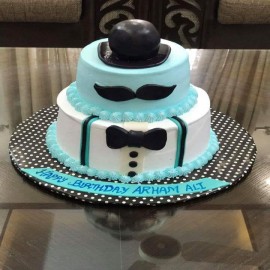 boss baby themed cake