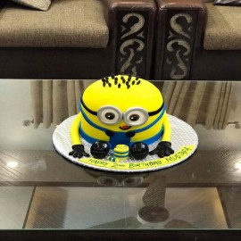 online minion 3d cake