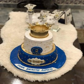 Crown Theme Cake in Lahore