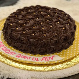 Round Birthday Cake