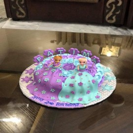 princess barbie cake