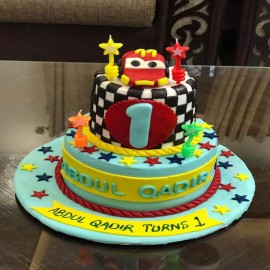 Dholki theme cake