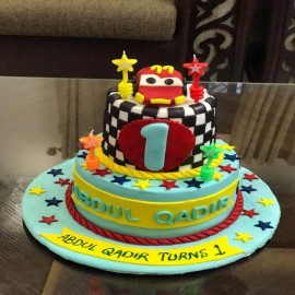 Brid nest theme cake