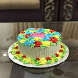 Flower cake Lahore