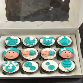 New baby cupcakes