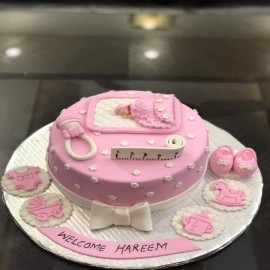 baby shower cakes for a girl