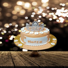 Crown Birthday cake