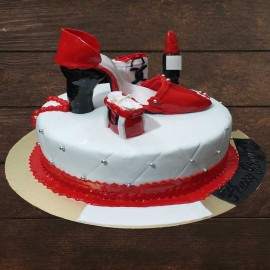 Sandal Design Cake