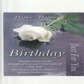 Birthday Flower Card