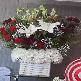 Imported flower basket